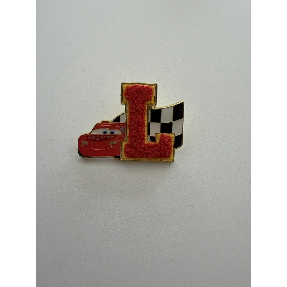 Loungefly Disney Pixar Cars Chenille Letters Blind Box Enamel Pin -MCQUEEN